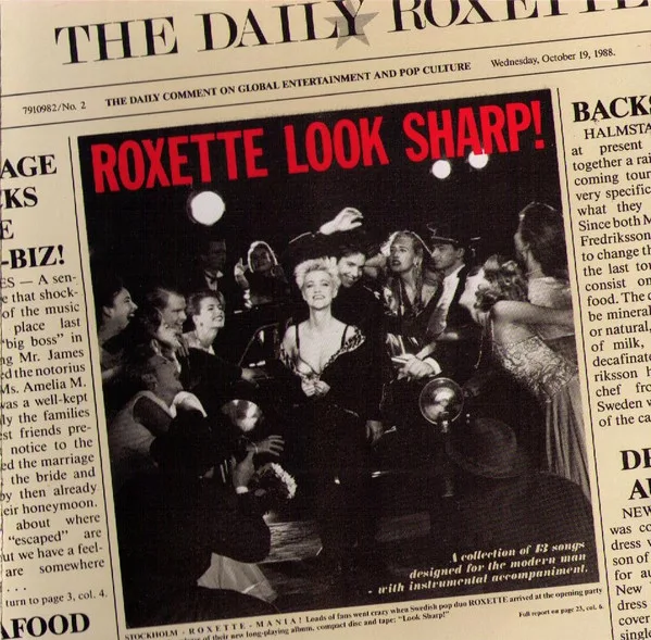 Roxette - Look Sharp! (CD, Ed. Europe, )