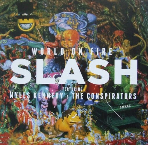 Slash - World on Fire (Y9) (Vinilo, Ed. , 2014)