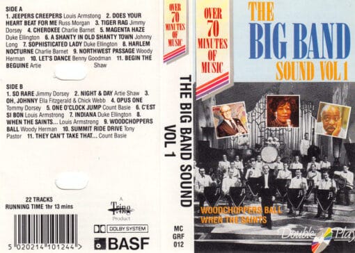 Varios - The Big Band Sound Vol 1 (Cassette, Ed. , 1991)
