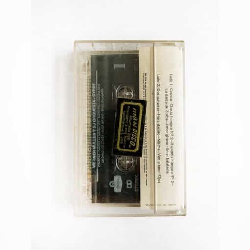 Gipsy - Werner Muller y su Orquesta (Cassette, Ed. Chile, 1984) - Imagen 2