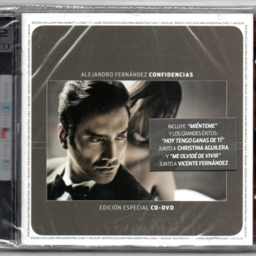 Alejandro Fernandez - Confidencias (Edición Especial) (CD+DVD)
