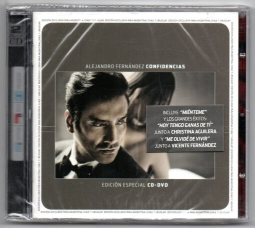 Alejandro Fernandez - Confidencias (Edición Especial) (CD+DVD, Ed. , )
