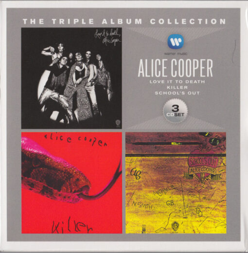 Alice Cooper - The Triple Album Collection (3 CD Set, Ed. Europe, 2012)