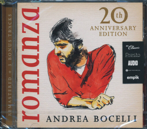 Andrea Bocelli - Romanza (20th Anniversary) (CD, Ed. Europe, 2016)