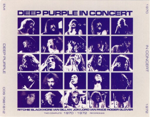 Deep Purple - In Concert (2 CD Set, Ed. Europe, )