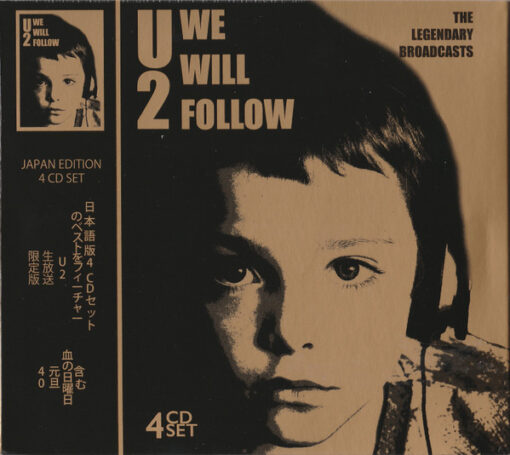 U2 - We Will Follow The Legendary Broadcasts (4 CD Set, Ed. Europe, 2019)