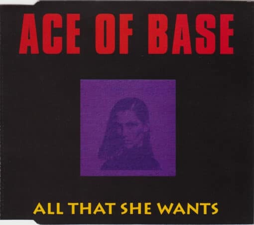 Ace Of Base - All That She Wants (CD, Ed. Europe, 1992)