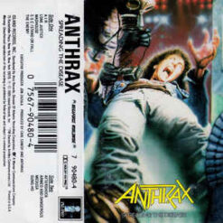 Anthrax - Spreading The Disease (Cassette, Ed. Chile, 1985)