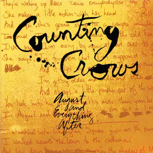 Counting Crows - August & Everything After (Ed. Europe, 1993)