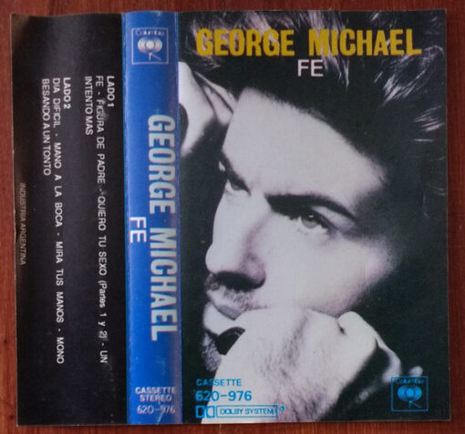 George Michael - Fe = Faith (Cassette, Ed. Argentina, 1987)