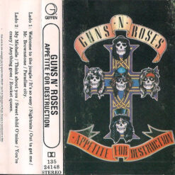 Guns N' Roses - Appetite For Destruction (Cassette, Ed. Chile, 1991)