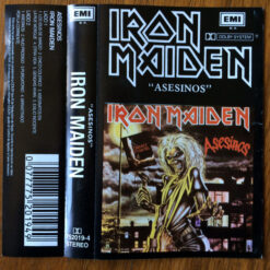 Iron Maiden - Asesinos (Cassette, Ed. Chile, 1981)