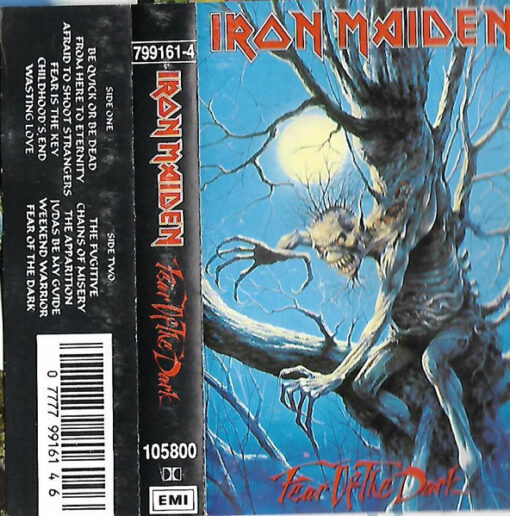 Iron Maiden - Fear Of The Dark (Cassette, Ed. Chile, 1992)