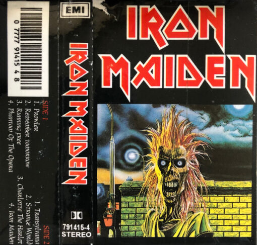 Iron Maiden - Iron Maiden (Cassette, Ed. Chile, 1994)