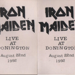 Iron Maiden - Live At Donington - August 22nd 1992 Vol I & II (Cassette, Ed. Chile, 1994)