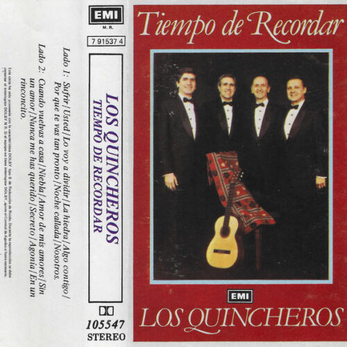 Los Quincheros - Tiempo de Recordar (Ed. Chile, 1988)