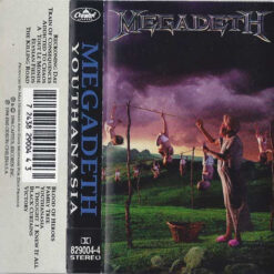 Megadeth - Youthanasia (Cassette, Ed. Chile, 1994)