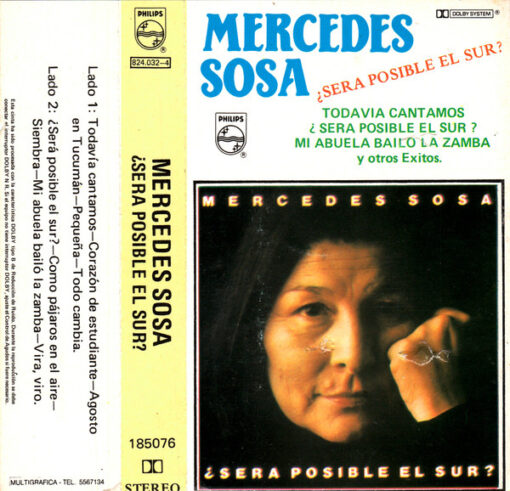 Mercedes Sosa - ¿Sera Posible El Sur? (Cassette, Ed. Chile, )