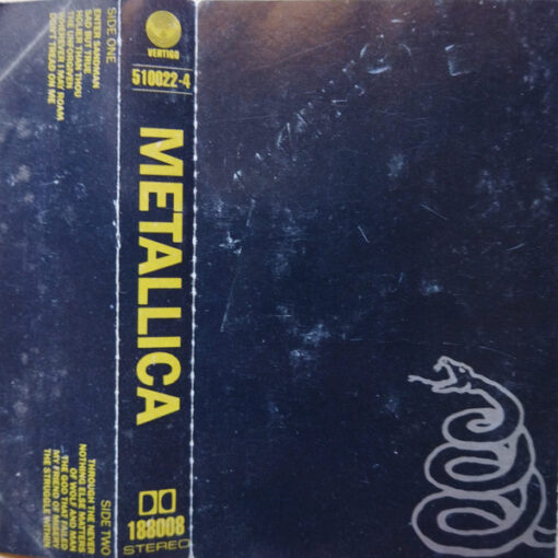 Metallica - Metallica (Cassette, Ed. Chile, 1991)