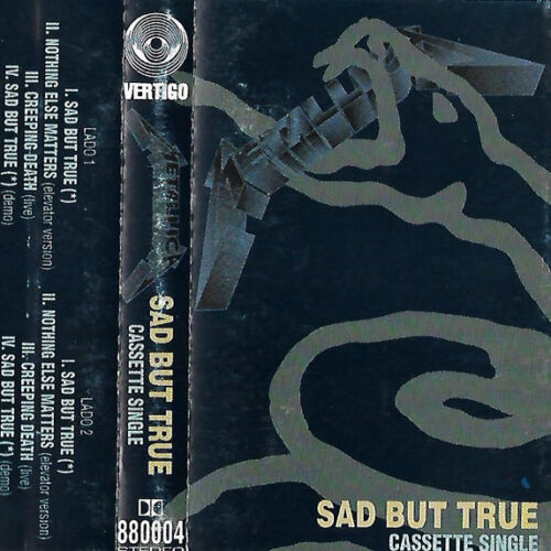 Metallica - Sad But True (Ed. Chile, 1993, Single)