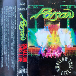Poison - Swallow This Live (Cassette, Ed. Chile, 1991)
