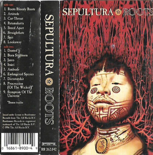 Sepultura - Roots (Cassette, Ed. Chile, 1996)