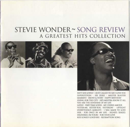 Stevie Wonder - Song Review (A Greatet Hits Collection) (CD, Ed. Europe, 1996)