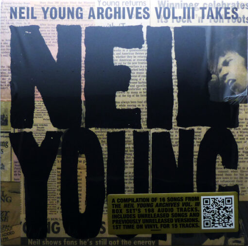 Neil Young - Neil Young Archives Vol. III Takes (Vinilo, 2 LP, Ed. 2024)