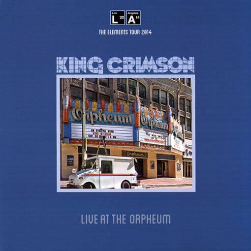 King Crimson - Live at the Orpheum (Vinilo, Ed. UK, Europe & US, 2015)