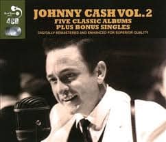 Johnny Cash - Five Classic Albums (4 CD Set, Ed. Europe, 2013)