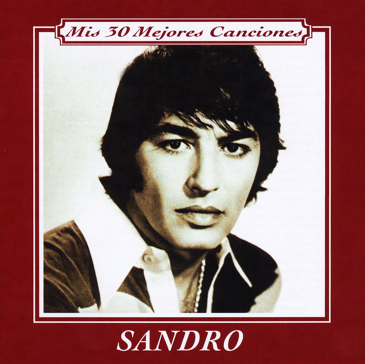 Sandro - Mis 30 mejores canciones (2 CD) 1 Sandro - Mis 30 mejores canciones (2 CD)