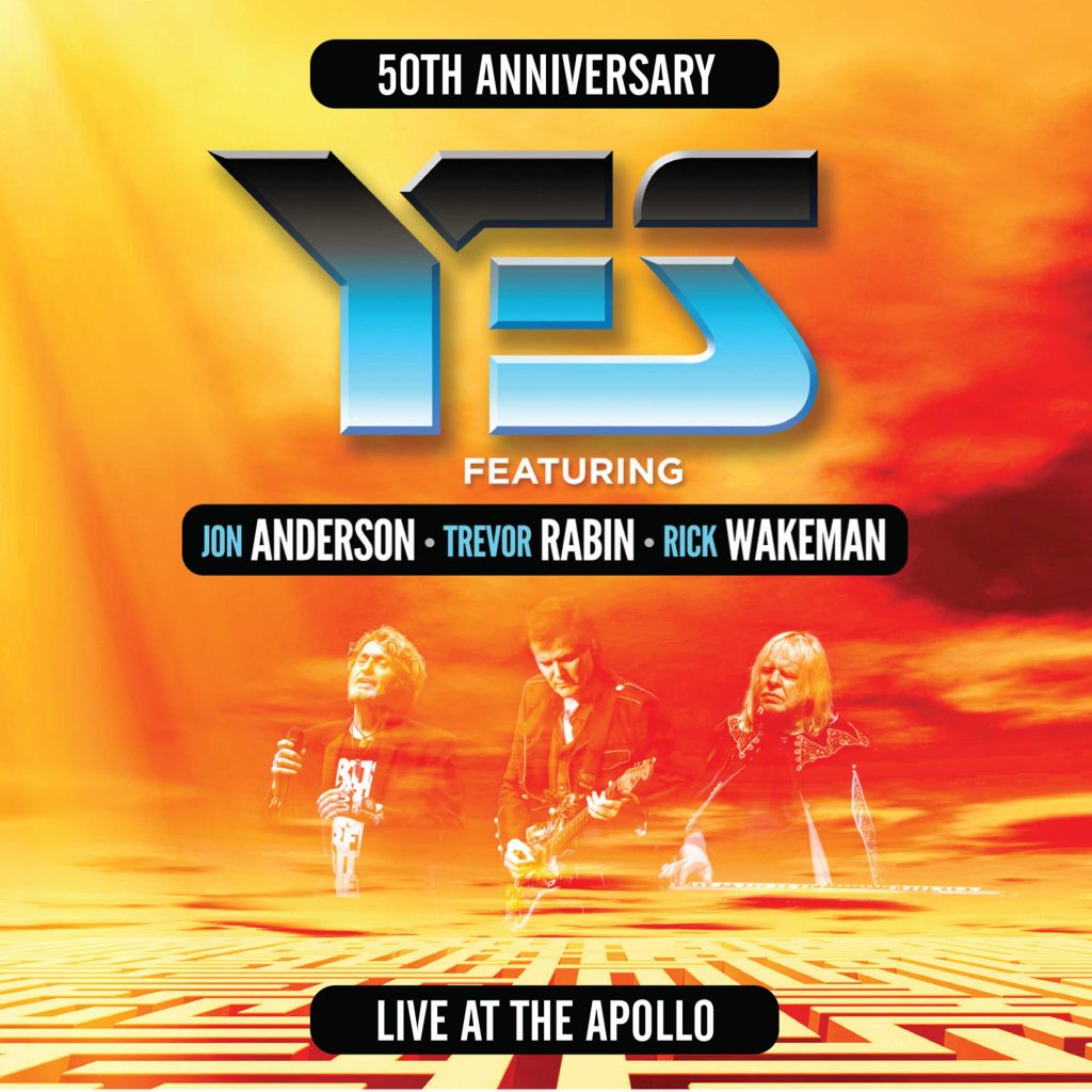 Yes featuring Jon Anderson, Trevor Rabin, Rick Wakeman - 50th Anniversary: Live At The Apollo (2 CD, Ed. Europe, 2018) 1 Yes featuring Jon Anderson, Trevor Rabin, Rick Wakeman - 50th Anniversary: Live At The Apollo (2 CD, Ed. Europe, 2018)