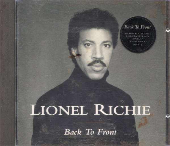 Lionel Richie - Back To Front (CD, Ed. Europe) 1 Lionel Richie - Back To Front (CD, Ed. Europe)