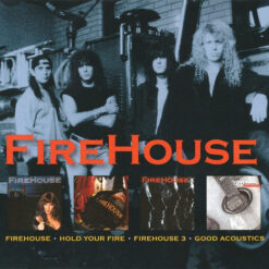 Firehouse - Firehouse • Hold Your Fire • Firehouse 3 • Good Acoustics (CD, Ed. Europe, 2017)