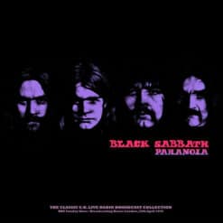 Black Sabbath - Paranoia (BBC Sunday Show : Broadcasting House London 26th April 1970) (Vinilo, Ed. Europe, 2022)