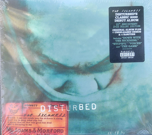 Disturbed - The Sickness (25th Anniversary Deluxe Edition) (2 CD, Ed. US, 2025) 1 Disturbed - The Sickness (25th Anniversary Deluxe Edition) (2 CD, Ed. US, 2025)