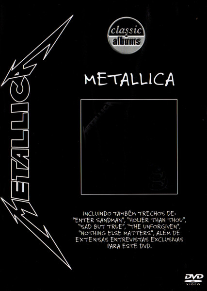 Metallica - Metallica (DVD, Ed. Brazil, 2001) 1 Metallica - Metallica (DVD, Ed. Brazil, 2001)