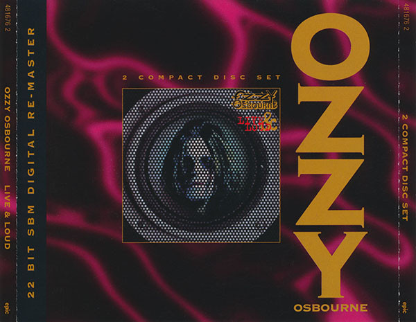Ozzy Osbourne - Live & Loud (CD, Ed. Europe, 1995) 1 Ozzy Osbourne - Live & Loud (CD, Ed. Europe, 1995)