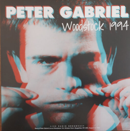 Peter Gabriel - Woodstock 1994 (Ed. Europe, 2023)
