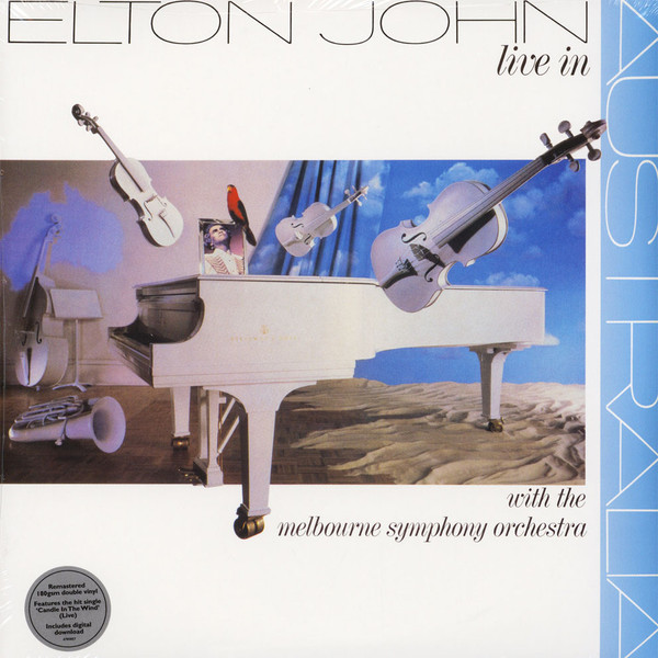 Elton John - Live In Australia (With The Melbourne Symphony Orchestra) (Vinilo, 2 LP, Ed. Europe) 1 Elton John - Live In Australia (With The Melbourne Symphony Orchestra) (Vinilo, 2 LP, Ed. Europe)
