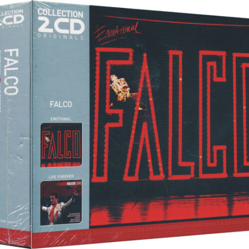 Falco - 2 In 1: Emotional / Live Forever (2 CD Set, Ed. Europe)