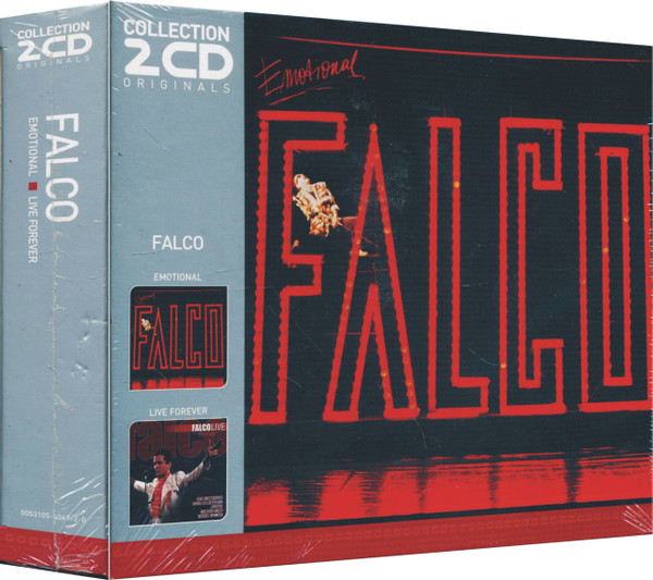Falco - 2 In 1: Emotional / Live Forever (2 CD Set, Ed. Europe) 1 Falco - 2 In 1: Emotional / Live Forever (2 CD Set, Ed. Europe)