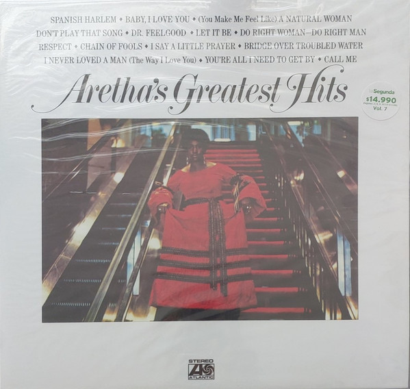 Aretha Franklin - Aretha's Greatest Hits (Vinilo, Ed. Chile, 2023) 1 Aretha Franklin - Aretha's Greatest Hits (Vinilo, Ed. Chile, 2023)