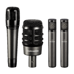 Audio-Technica ATM-DRUM4 – ATM650 x1 | ATM250 x1
ATM450 x2
(No incluye maleta)