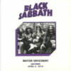 Black Sabbath Motor Speedway Ontario Ca April 6 1974 LP Album