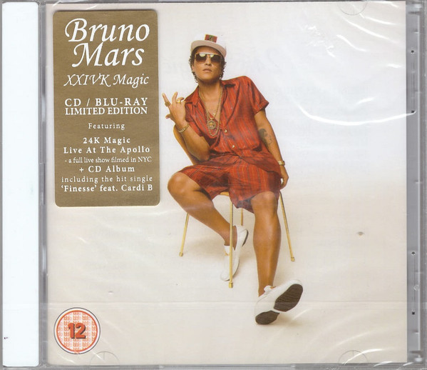 Bruno Mars - XXIVK Magic (CD + Blu-ray, Ed. Europe, 2018) 1 Bruno Mars - XXIVK Magic (CD + Blu-ray, Ed. Europe, 2018)