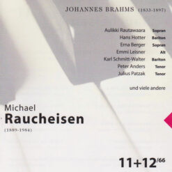 Michael Raucheisen - Michael Raucheisen 11+12/66 (2 CD Set)