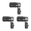 Pack 3 Unidades Microfono Dinamico Hipercardioide para Instrumentos Audio Technica ATM230PK