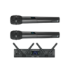 Sistema Wireless System 10 Pro 2 microfonos inalambricos Receptor Dual Audio Technica ATW 1322