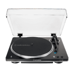 Tornamesa de transmisión por correa totalmente automática, inalámbrica - Audio-Technica AT-LP70XBT-WS-C